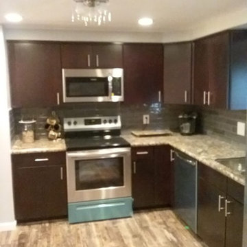 Lancaster- Deep Cherry Kitchen