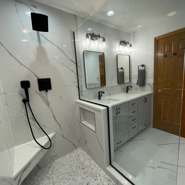 Custom Double Vanity Bathroom Remodel