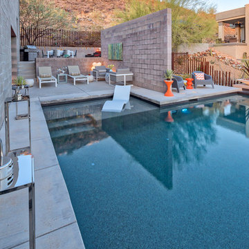 North Mountain Hillside Negative Edge Pool