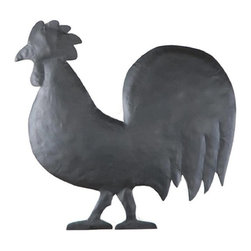 Large Rooster Metal Wall Hanger - Metal Wall Art