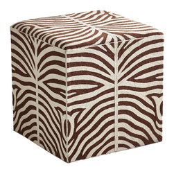 ZEBRA POUF - NEW - Floor Pillows And Poufs