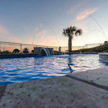 Fiberglass Pool on the Ocean, Emerald Isle