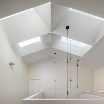 Faceted Skylight Ceiling Over Stair Landing - Contra Costa County, CA
