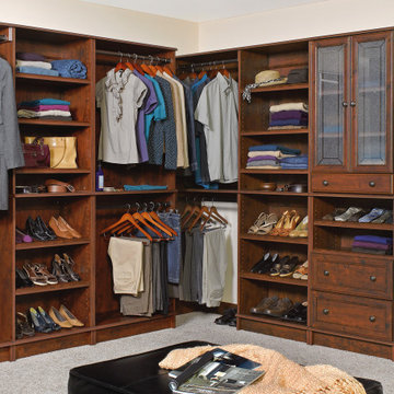 Closet Cabinets - Cherry Closet Organizers