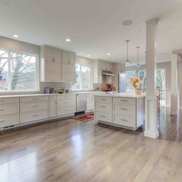 Seaview Kitchen & Living Room Remodel