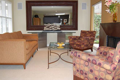 Inspiration for a contemporary living room remodel in San Francisco