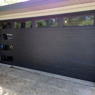 Mid-Century Modern Garage Door by Cowart Door Systems