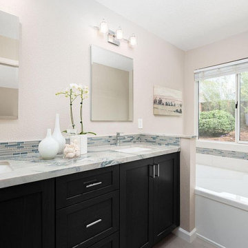 Gorgeous Two Bathroom Remodel MB+FB in Livermore