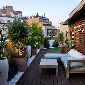 Diseño terraza eixample Barcelona.