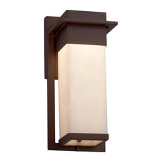 Clouds Pacific Small Outdoor Wall Sconce, Bronze, Clouds LED