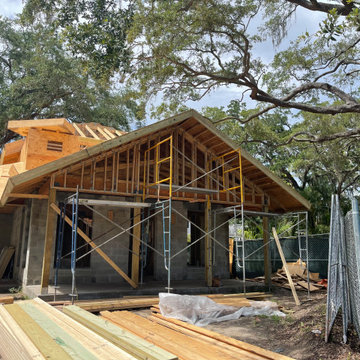 Dunedin Custom Home Build - Exterior Process
