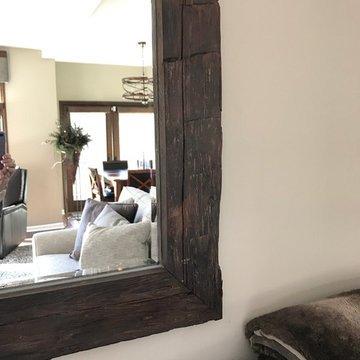 Barnwood mirror