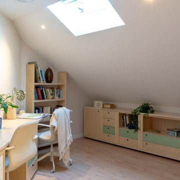 Arielle, una reforma integral de un dúplex familiar abierto y acogedor