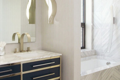 Inspiration for a bathroom remodel in Chicago