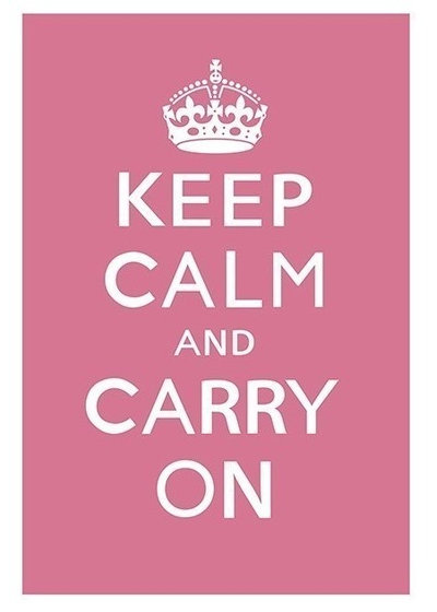 Contemporary Prints And Posters Keep Calm and Carry On