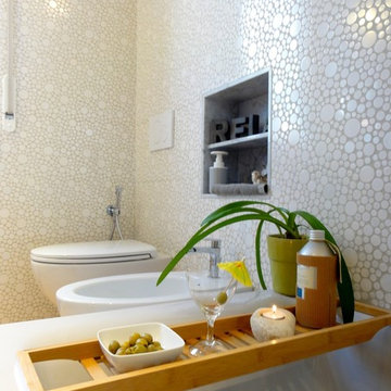 un bagno confezionato Home Staging