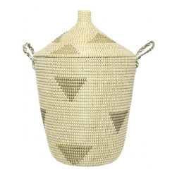 Grey Teepee Basket - Storage Baskets