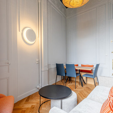 Rénovation d’un appartement dans un ancien palace d’Aix-les-Bains - l’Excelsior