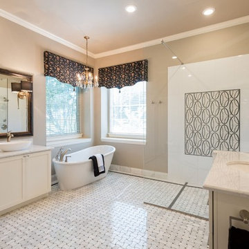 ELEGANT SPA INSPIRED MASTER BATHROOM - PARKER, TEXAS