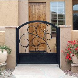 Iron Walk Gate - Home Fencing And Gates