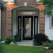 fiberglass wrought iron glass doors