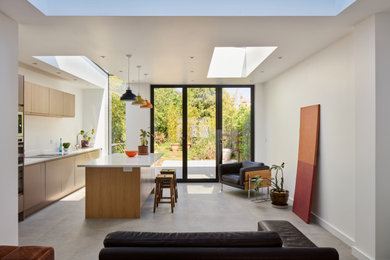 Contemporary kitchen in London.