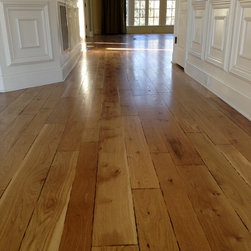 Custom Hand Beveled Rustic White Oak Flooring - Hardwood Flooring