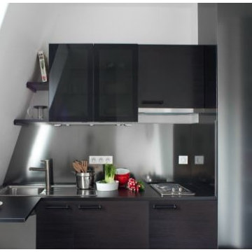 Exercice de style sur 18 m², Paris Victor Hugo