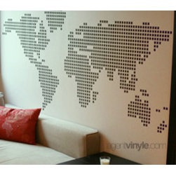 World Map - Wall Decals