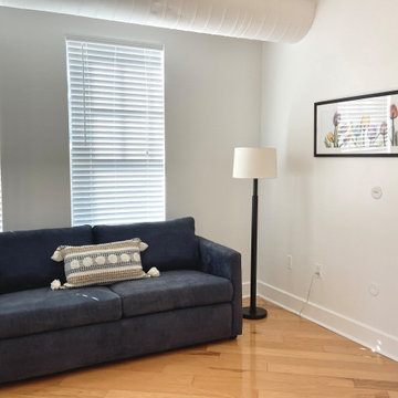 Vacant Loft Transition to Cozy Temporary Home