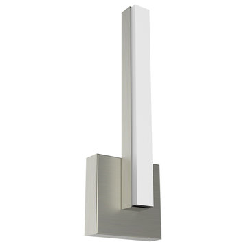 Nano 14" Sconce Satin Nickel