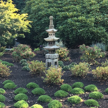 Pagoda and Plantings