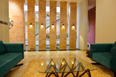 Hallway - modern hallway idea in Other