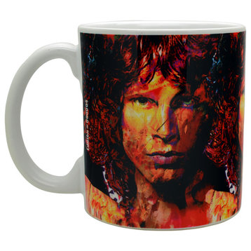 Jim Morrison "Window Of My Soul" Mug Art by Mark Lewis