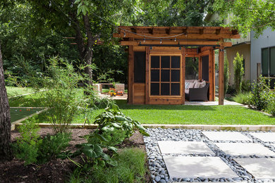 Minimalist exterior home photo in Austin