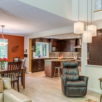 Medallion Cabinetry: Modern Espresso Slab