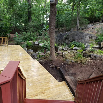 New Deck in Backyard Retreat