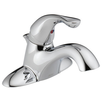 Delta Classic Single Handle Centerset Bathroom Faucet, Chrome, 520-DST