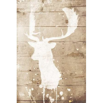 "Deer Drip" Poster Print by Jace Gray, 24"x36"