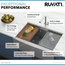 Ruvati RVH9300 Apron Front 16 Gauge 36" Kitchen Sink Single Bowl