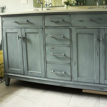 Distressed vanity