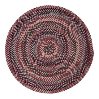 Boston Common - Brick Marketplace 9' round, Round, Braided ...