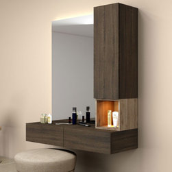 Dressing Table in Permbroke and Sable Finish Supplied by Inspired Elements - Dressing Tables