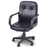 Ergonomic PU Leather Midback Executive Office Chair