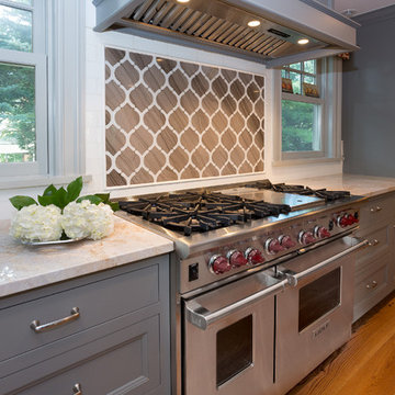 Traditional Bronxville Custom Wood Kitchen