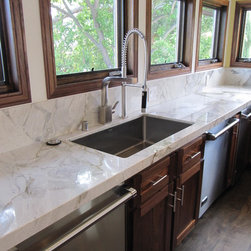 Palos Verdes Rustic Modern Residence CC - Kitchen Countertops