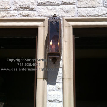 Sheryl's Rosemary Electric Lantern with Natural Copper Finish