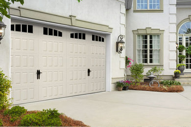 Design ideas for a traditional garage in Calgary.