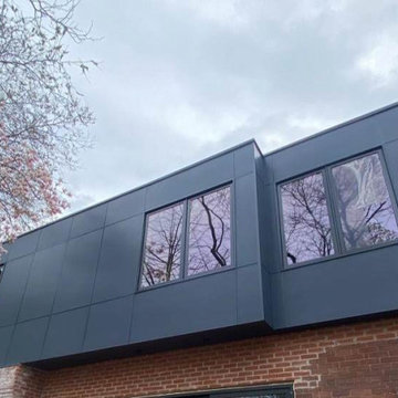 James Hardie Panel with Light Trim - Deep Ocean