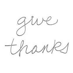 Be Thankful Wall Art - Holiday Decorations